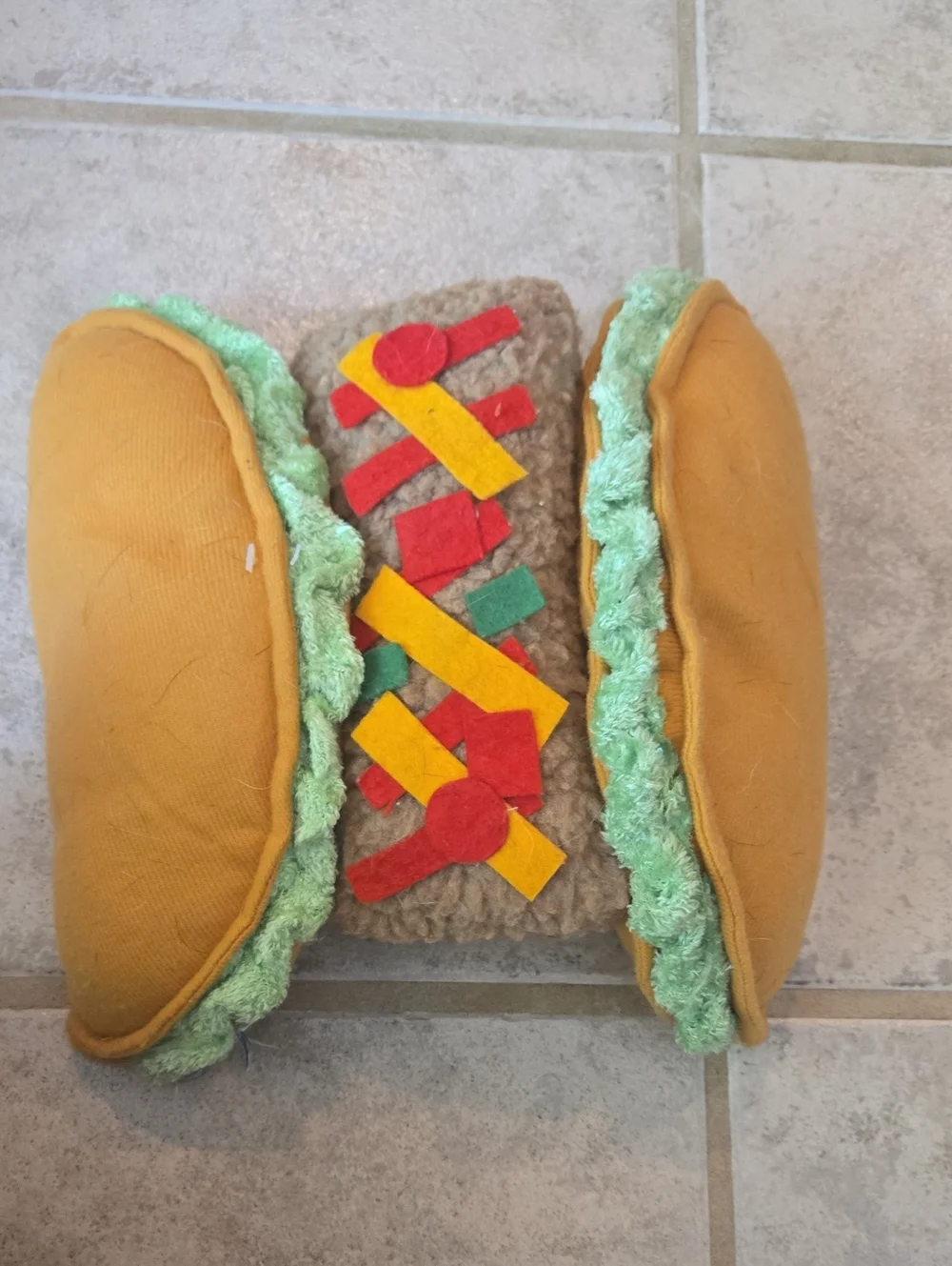 Plush Taco Pet Costume
